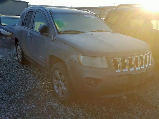 1C4NJDBB5ED584789 - 2014 JEEP COMPASS SP ნაცრისფერი ფოტო 1