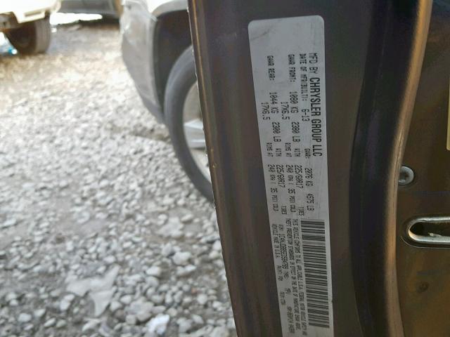 1C4NJDBB5ED584789 - 2014 JEEP COMPASS SP ნაცრისფერი ფოტო 10