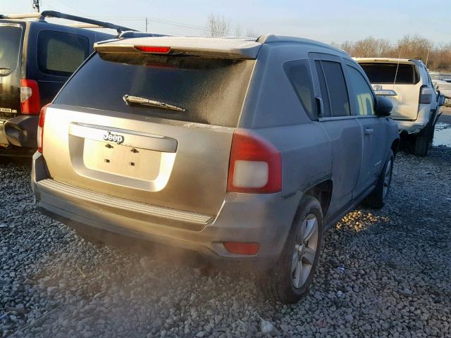 1C4NJDBB5ED584789 - 2014 JEEP COMPASS SP ნაცრისფერი ფოტო 4