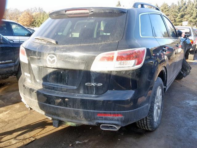 JM3TB38A180163801 - 2008 MAZDA CX-9 BLACK photo 4