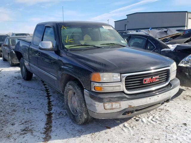 2GTEC19V021361141 - 2002 GMC NEW SIERRA GREEN photo 1