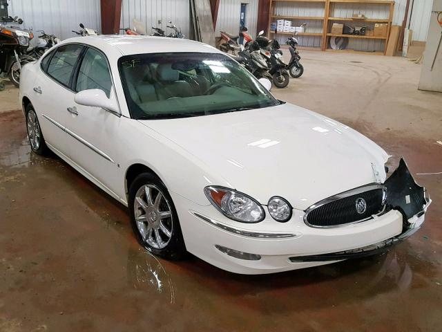 2G4WD582271147450 - 2007 BUICK LACROSSE C WHITE photo 1