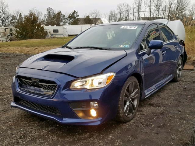 JF1VA1E64G9825511 - 2016 SUBARU WRX PREMIU BLUE photo 2