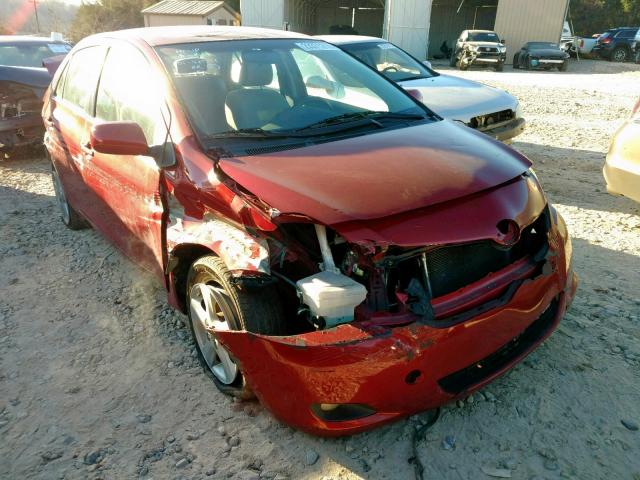 JTDBT923981251620 - 2008 TOYOTA YARIS RED photo 1