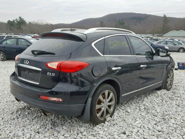 JN1AJ0HR0AM753870 - 2010 INFINITI EX35 BASE BLACK photo 4
