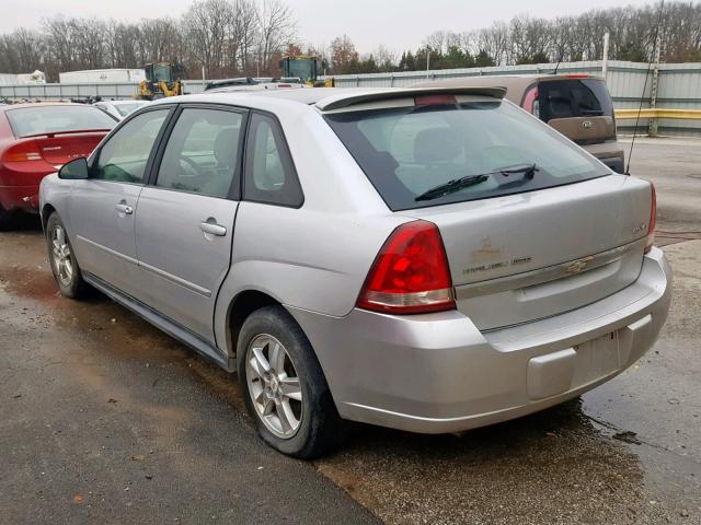 1G1ZT62825F198243 - 2005 CHEVROLET MALIBU MAX ვერცხლისფერი ფოტო 3