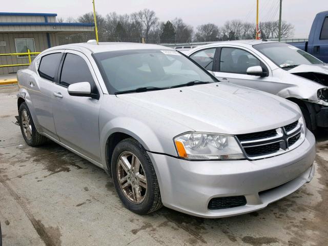 1B3BD1FB0BN528396 - 2011 DODGE AVENGER MA SILVER photo 1