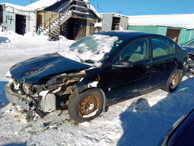 1G8AL52F95Z138367 - 2005 SATURN ION LEVEL BLACK photo 2