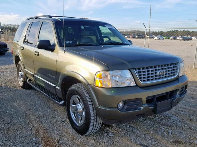 1FMDU65WX2UA72028 - 2002 FORD EXPLORER L GREEN photo 1