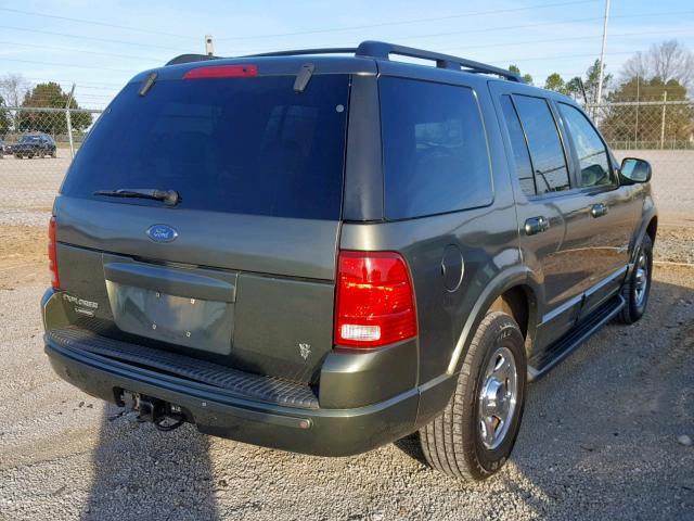 1FMDU65WX2UA72028 - 2002 FORD EXPLORER L GREEN photo 4