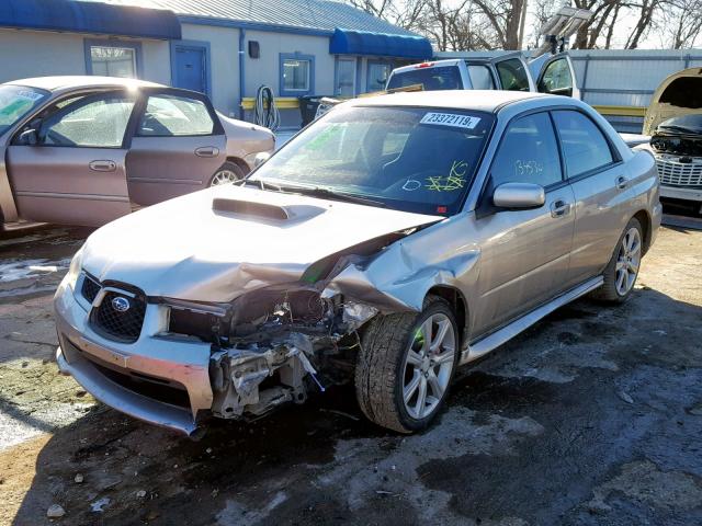 JF1GD74667G514887 - 2007 SUBARU IMPREZA WR SILVER photo 2