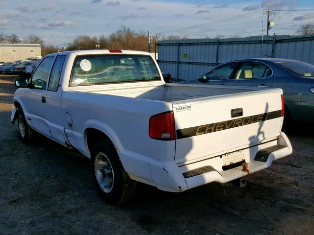 1GCCS19Z6S8115348 - 1995 CHEVROLET S TRUCK S1 白色 照片 3