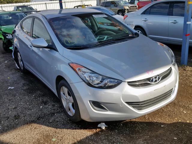 5NPDH4AE0BH051371 - 2011 HYUNDAI ELANTRA GL SILVER photo 1