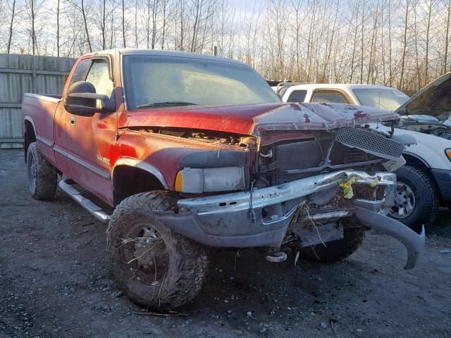 3B7KF2360XG189676 - 1999 DODGE RAM 2500 RED photo 1