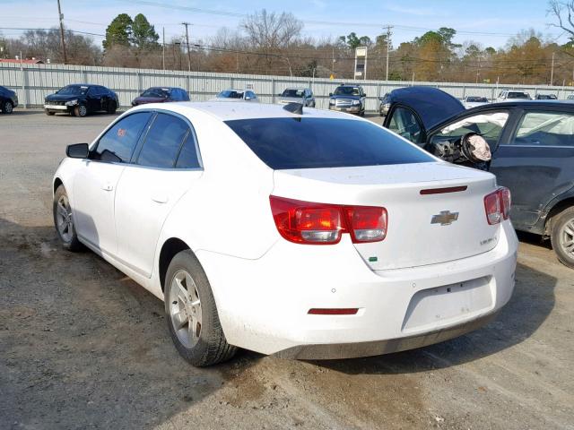 1G11A5SLXFF259762 - 2015 CHEVROLET MALIBU LS WHITE photo 3