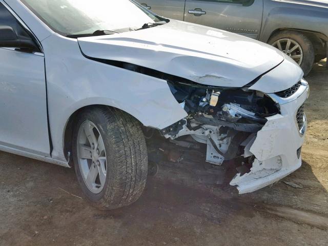 1G11A5SLXFF259762 - 2015 CHEVROLET MALIBU LS WHITE photo 9