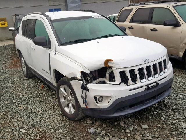 1C4NJDBB2CD553335 - 2012 JEEP COMPASS SP თეთრი ფოტო 1