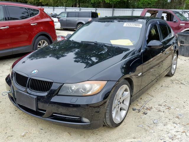 WBAVB33506AZ86820 - 2006 BMW 330 I BLACK photo 2