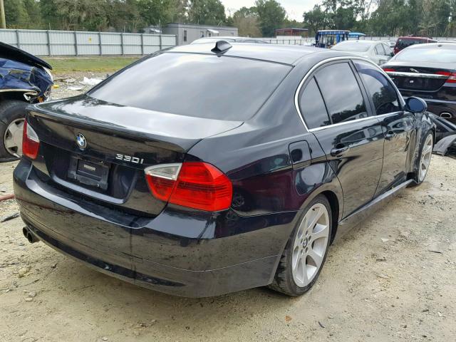 WBAVB33506AZ86820 - 2006 BMW 330 I BLACK photo 4