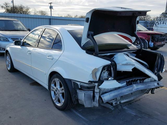 WDBUF56J96A845489 - 2006 MERCEDES-BENZ E 350 WHITE photo 3