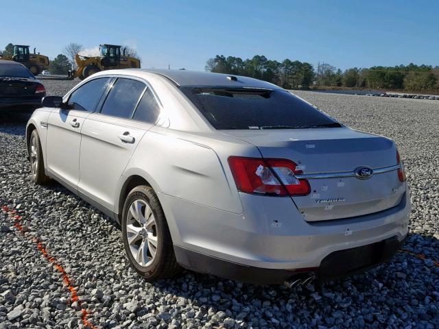 1FAHP2EW3BG157979 - 2011 FORD TAURUS SEL SILVER photo 3