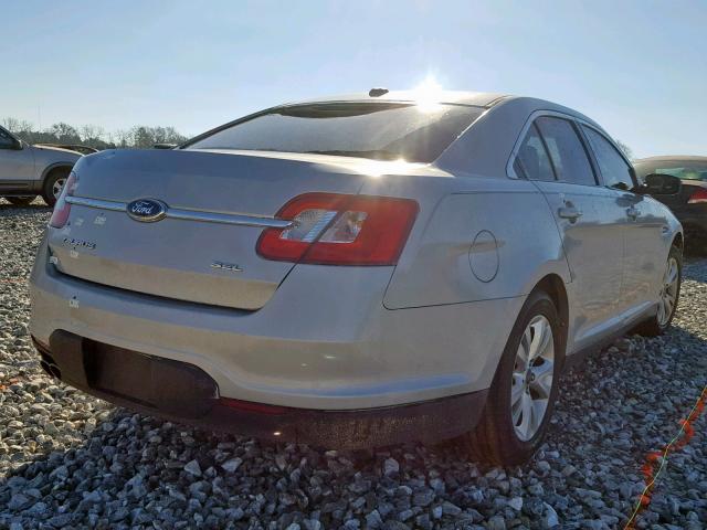 1FAHP2EW3BG157979 - 2011 FORD TAURUS SEL SILVER photo 4