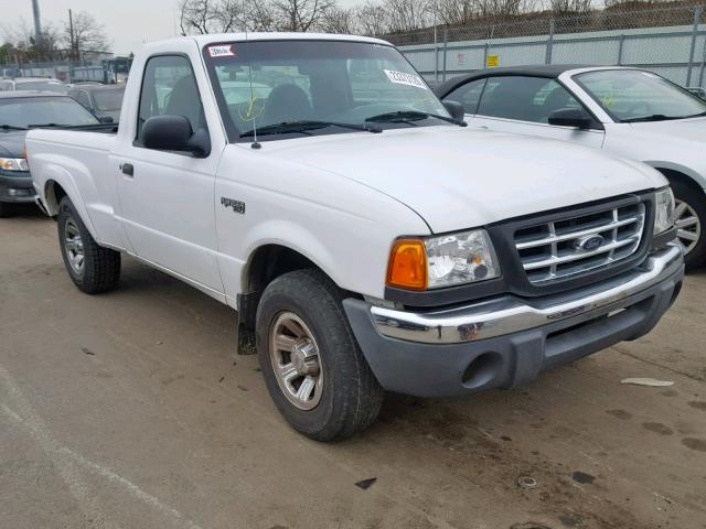 1FTYR10C71TA16687 - 2001 FORD RANGER WHITE photo 1