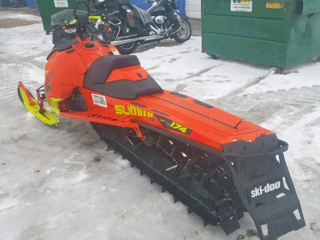 2BPSTEGK3GV000022 - 2016 SKI DOO SUMMIT X ORANGE photo 3