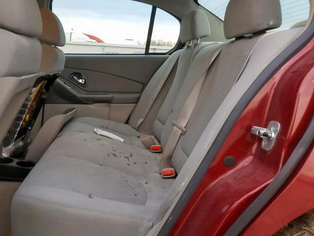 1G1ZS58F57F263978 - 2007 CHEVROLET MALIBU LS RED photo 3
