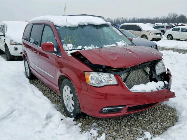 2C4RC1BG5ER234629 - 2014 CHRYSLER TOWN & COU RED photo 1