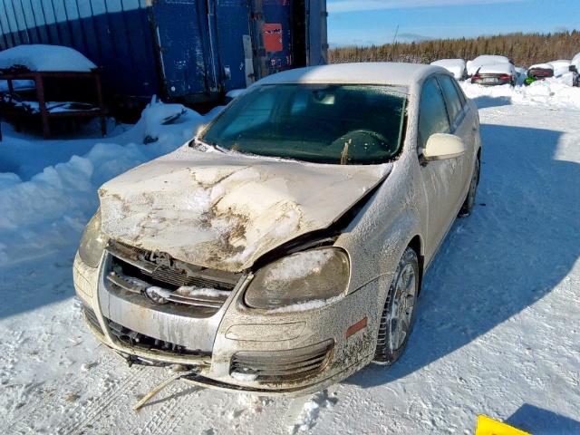 3VWRF31K77M159870 - 2007 VOLKSWAGEN JETTA 2.5L WHITE photo 2