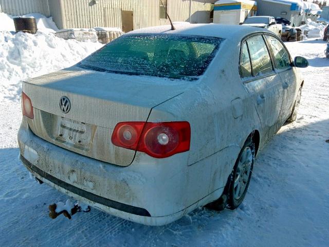 3VWRF31K77M159870 - 2007 VOLKSWAGEN JETTA 2.5L WHITE photo 4