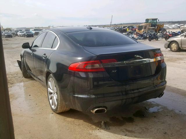 SAJWA0FA3AHR54124 - 2010 JAGUAR XF LUXURY BLACK photo 3