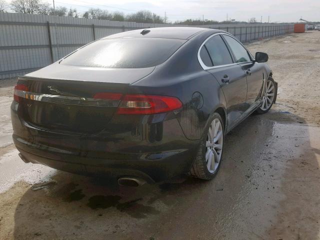 SAJWA0FA3AHR54124 - 2010 JAGUAR XF LUXURY BLACK photo 4