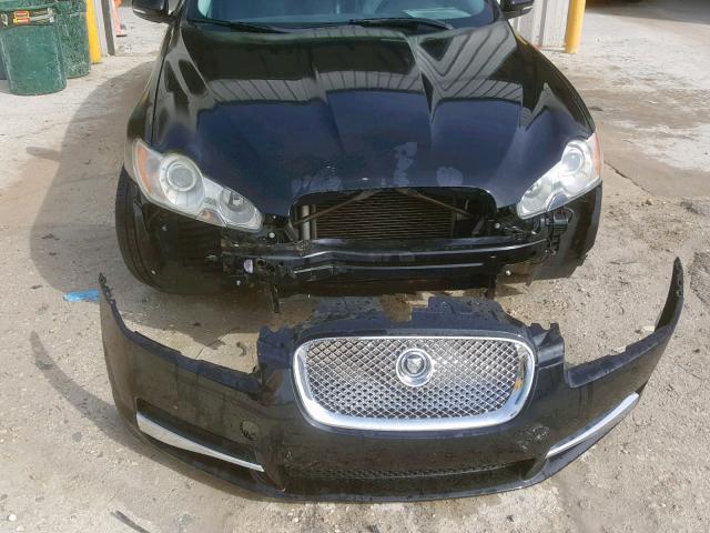 SAJWA0FA3AHR54124 - 2010 JAGUAR XF LUXURY BLACK photo 9