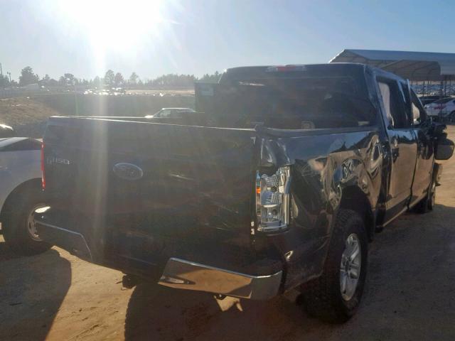 1FTEW1EG6GFA83425 - 2016 FORD F150 SUPER BLACK photo 4