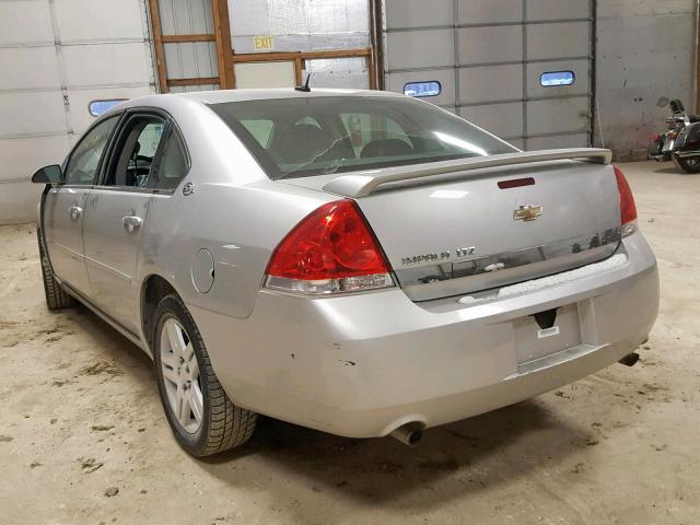 2G1WU581369414261 - 2006 CHEVROLET IMPALA LTZ SILVER photo 3