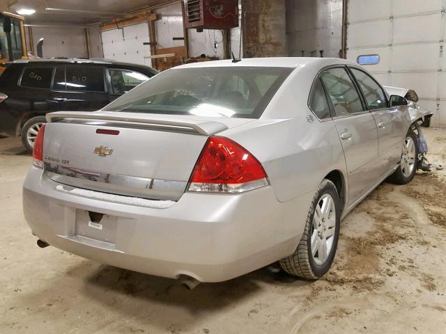 2G1WU581369414261 - 2006 CHEVROLET IMPALA LTZ SILVER photo 4