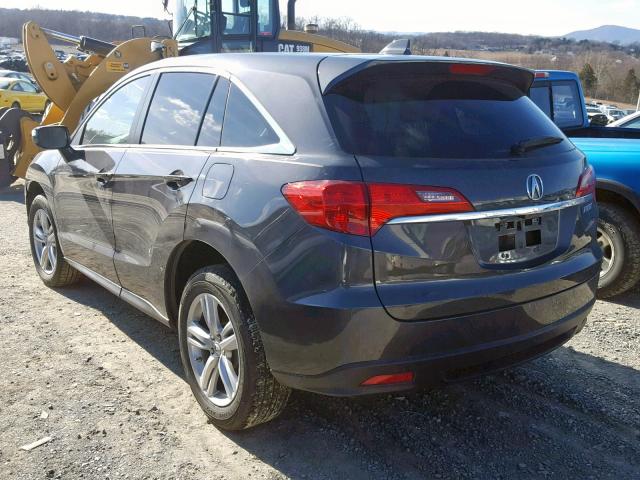 5J8TB3H52FL002513 - 2015 ACURA RDX TECHNO BLACK photo 3