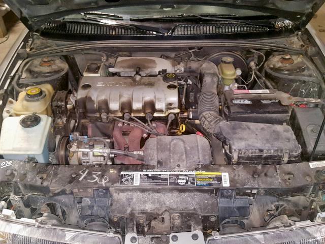 1G8ZH5288VZ413636 - 1997 SATURN SL1 GRAY photo 7