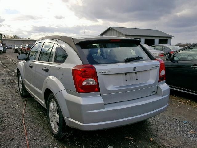 1C3CDWBA5CD528998 - 2012 DODGE CALIBER SE SILVER photo 3