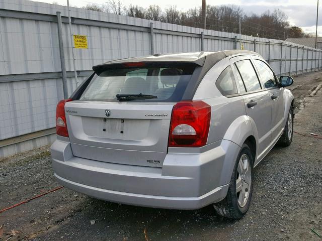 1C3CDWBA5CD528998 - 2012 DODGE CALIBER SE SILVER photo 4