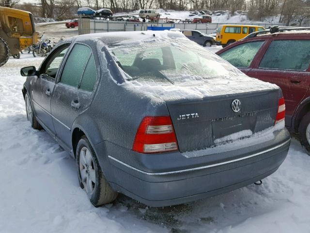 3VWSA69M84M037733 - 2004 VOLKSWAGEN JETTA GLS GRAY photo 3