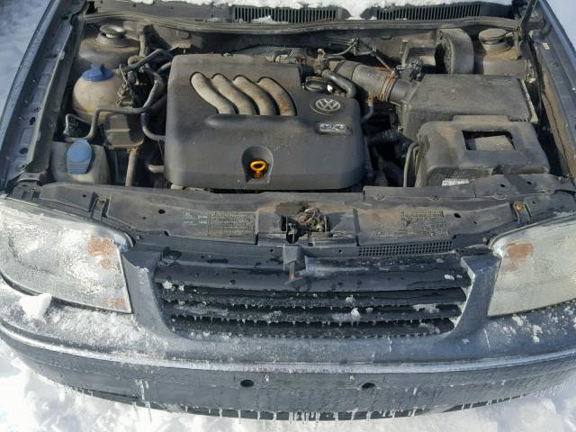 3VWSA69M84M037733 - 2004 VOLKSWAGEN JETTA GLS GRAY photo 7