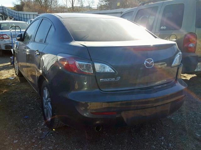 JM1BL1VF0C1503321 - 2012 MAZDA 3 I GRAY photo 3