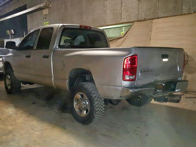 3D7KS28C95G826139 - 2005 DODGE RAM 2500 S ვერცხლისფერი ფოტო 3