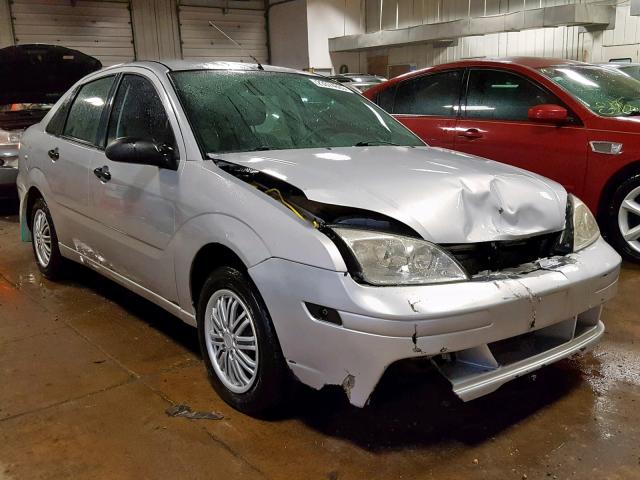 1FAFP34N97W299496 - 2007 FORD FOCUS ZX4 SILVER photo 1