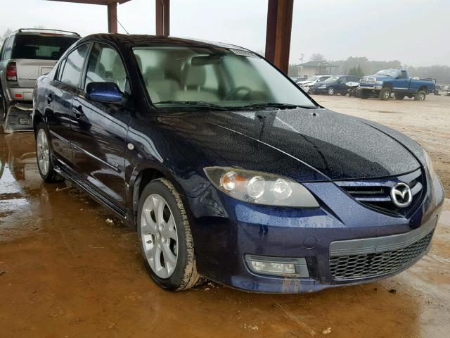 JM1BK323681167559 - 2008 MAZDA 3 S BLUE photo 1