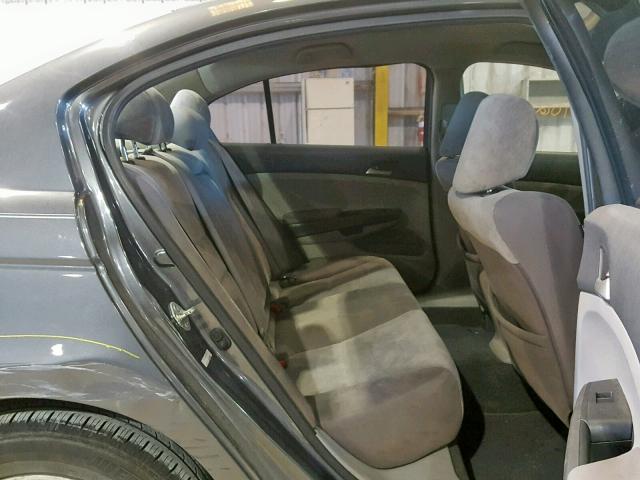 1HGCP2F47AA182386 - 2010 HONDA ACCORD LXP GRAY photo 6