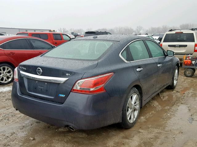 1N4AL3APXDN569414 - 2013 NISSAN ALTIMA 2.5 GRAY photo 4